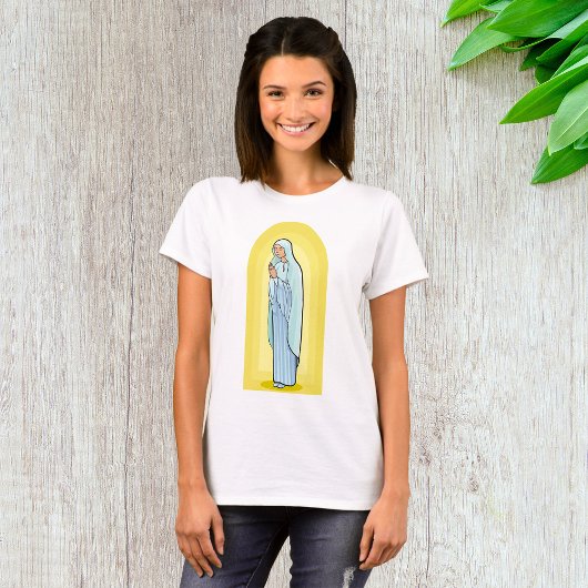 T-shirt Elegant Virgin Mary Catholic Religious
