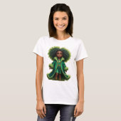 T-shirt Élégante fille chibi (Devant entier)