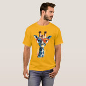 T-shirt Elégante Giraffe Extravaganza (Devant entier)