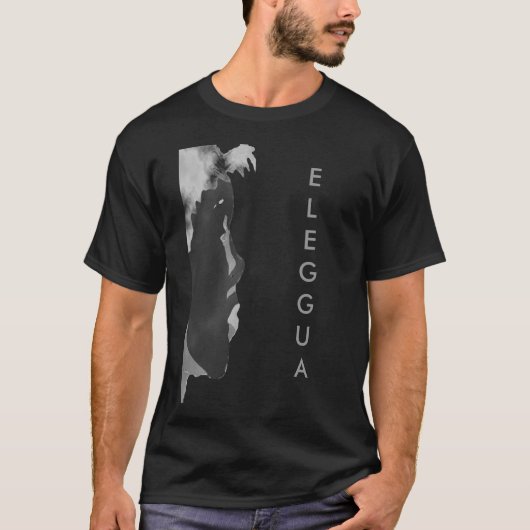 T-SHIRT ELEGGUA ENILE PAR SEAN GABRIEL (Devant)