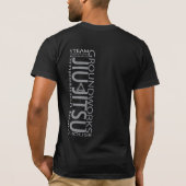 T-shirt Élém. convenables T de noir (Dos)