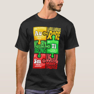 T-shirt Élément chimique autisme