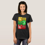 T-shirt élément chimique de l'autisme (Devant entier)