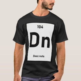 T-shirt Élément Chimique Dn.