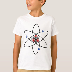 T-shirt Élément chimique nombre atomique 3 d'atome de