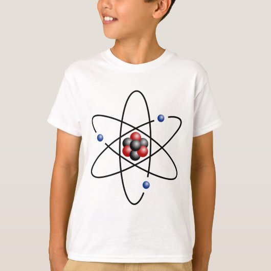 T-shirt Élément chimique nombre atomique 3 d'atome de (Devant)