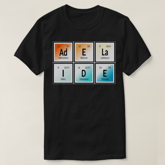 T-shirt Élément d'Adélaïde Ville 1 (Design devant)