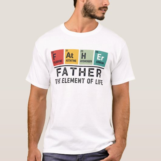 T-shirt Élément de Père Mignon (Devant)