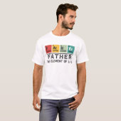 T-shirt Élément de Père Mignon (Devant entier)