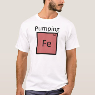 T-shirt Élément de pompage de chimie de Tableau périodi
