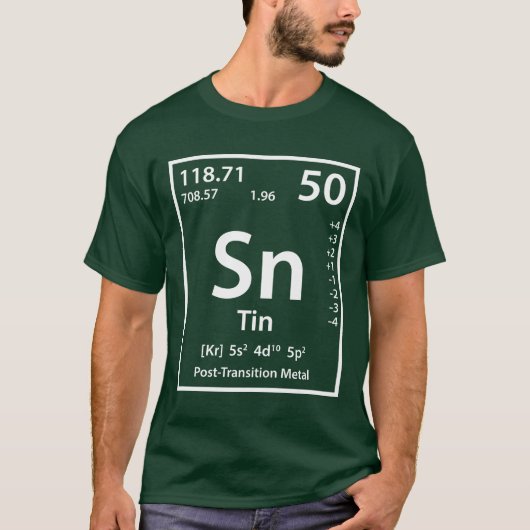 T-shirt Élément d'étui (blanc) (Devant)