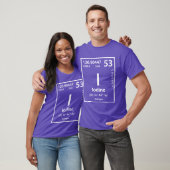 T-shirt élément d'iode (blanc) (Unisexe)
