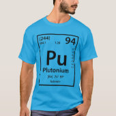 T-shirt élément en plutonium (noir) (Devant)