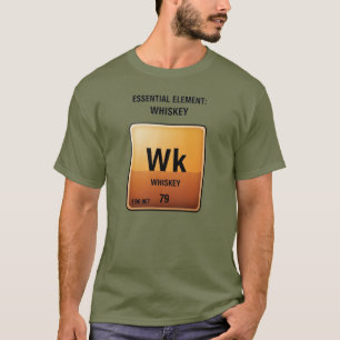 T-shirt Élément essentiel Whiskey