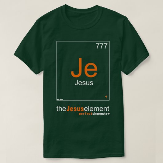 T-shirt Élément Jésus (Design devant)