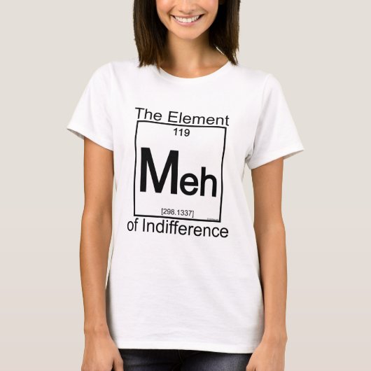 T-shirt Élément MEH (Devant)