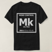 T-shirt Élément MK ULTRA (Design devant)