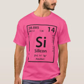 T-shirt Élément Silicon (noir) (Devant)