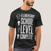 T-shirt Elementary School Level Complete  1 (Devant)