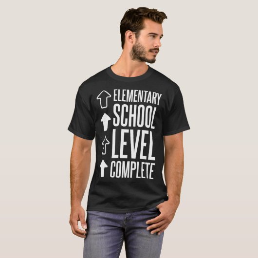 T-shirt Elementary School Level Complete  1 (Devant entier)