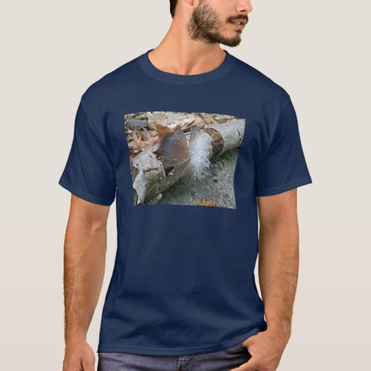 T-shirt Éléments de coordination de la plume de vautour de (Devant)
