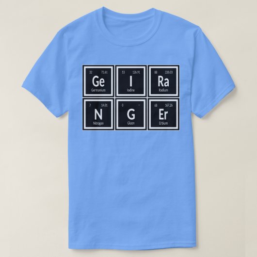 T-shirt Éléments de Geiranger (Design devant)