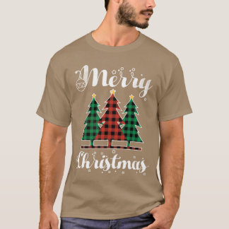 T-shirt Éléments de Noël Joyeux Décembre Joué Noël