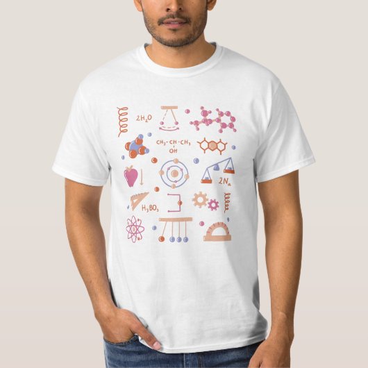 T-shirt Éléments de physique (Devant)