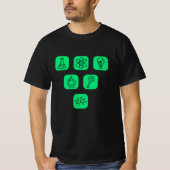 T-shirt Éléments de science Articles (Devant)