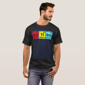 T-shirt Éléments de sensibilisation à l'autisme Tableau pé (Devant entier)