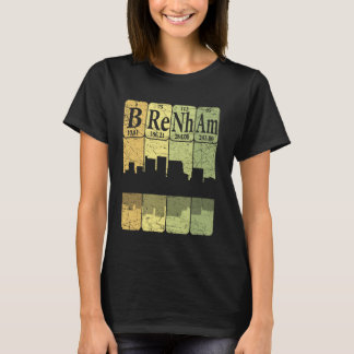 T-shirt Éléments de table périodique de Brenham Brenham Te