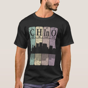 T-shirt Éléments de tableau périodique Chino Chino Califor