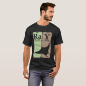 T-shirt Éléments de tableau périodique de raie manta paste (Devant entier)