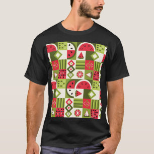 T-shirt Éléments décoratifs de pastèque Art