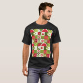 T-shirt Éléments décoratifs de pastèque Art (Devant entier)