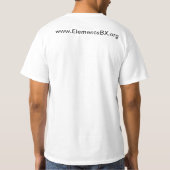 T-shirt Éléments définis (Dos)