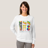T-shirt Éléments d'infographie et visualisation de données (Devant entier)
