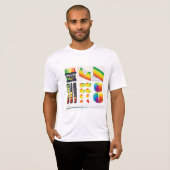 T-shirt Éléments d'infographie et visualisation de données (Devant entier)