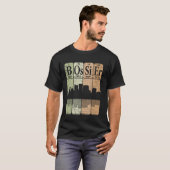 T-shirt Éléments du tableau périodique de Bossier Bossier (Devant entier)