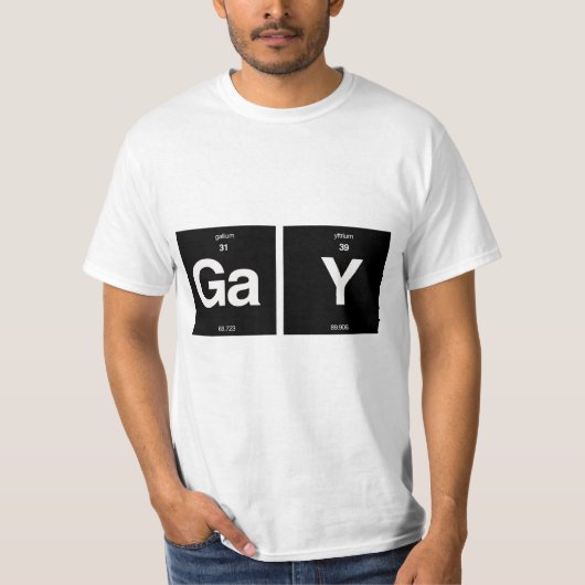 T-SHIRT ÉLÉMENTS GAIS (Devant)