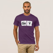 T-SHIRT ÉLÉMENTS GAYS (Devant entier)