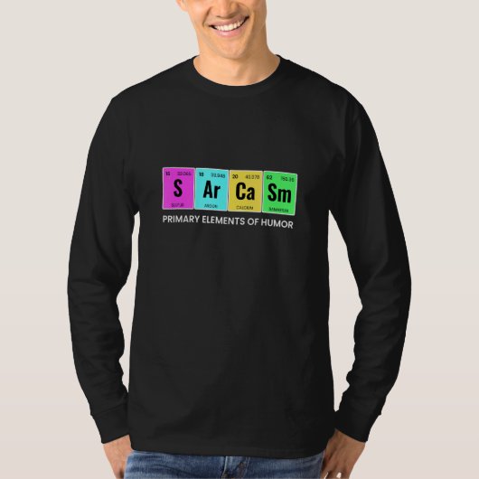 T-shirt Éléments principaux de la période des éléments pér (Devant)
