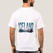 T-shirt Éléments purs de luxe graphiques nordiques d'Islan (Dos)