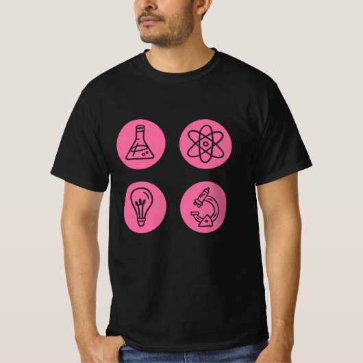 T-shirt Éléments scientifiques (Devant)
