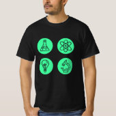 T-shirt Éléments scientifiques (Devant)
