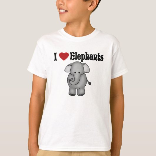 T-shirt éléphant (Devant)