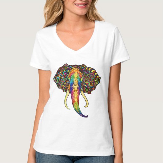 T-shirt Éléphant (Devant)