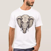 T-shirt éléphant (Devant)