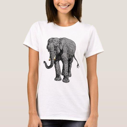 T-shirt Éléphant (Devant)
