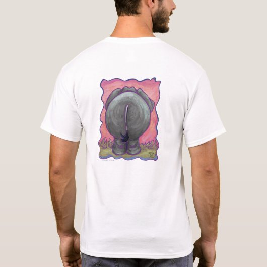 T-shirt éléphant (Dos)